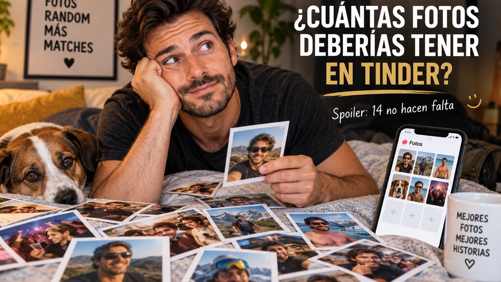 ¿Cuántas fotos deberías tener en Tinder?