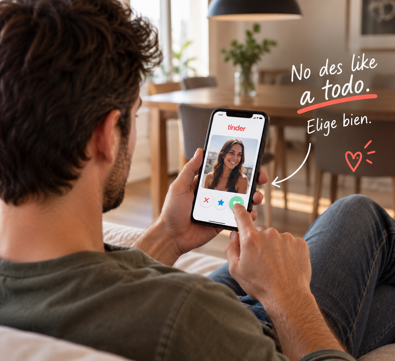¿Dar like a todo en Tinder funciona? Por qué hacer swipe a todas no es una estrategia