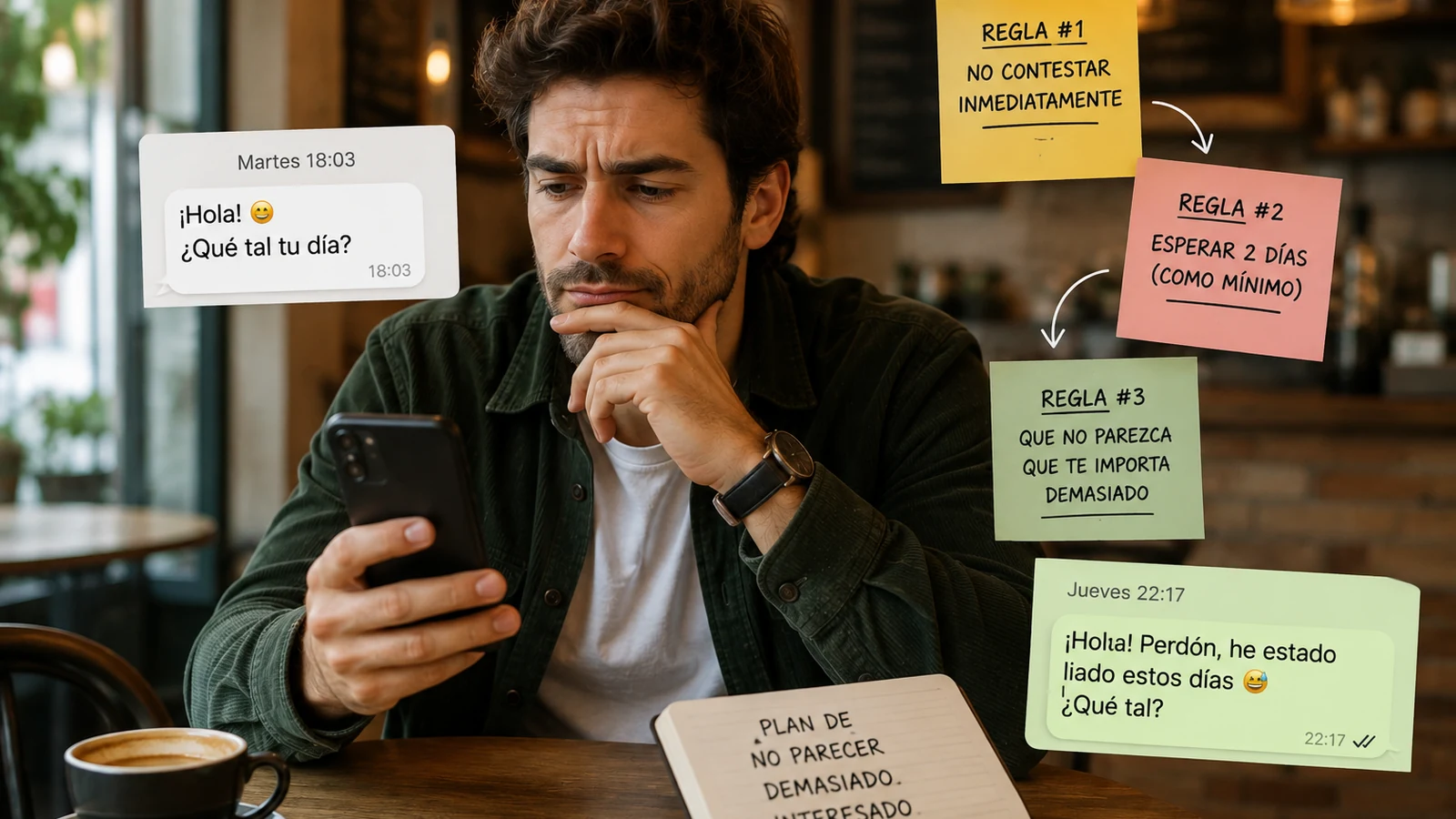 El truco de esperar dos días para escribir