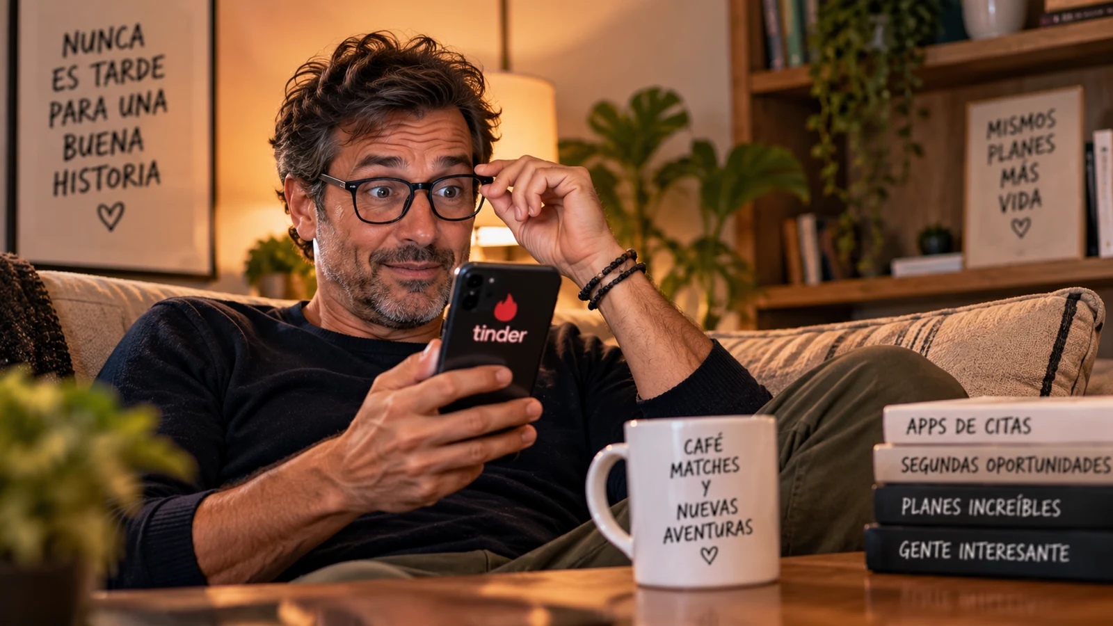 Volver a Tinder después de los 40: no, no llegas tarde